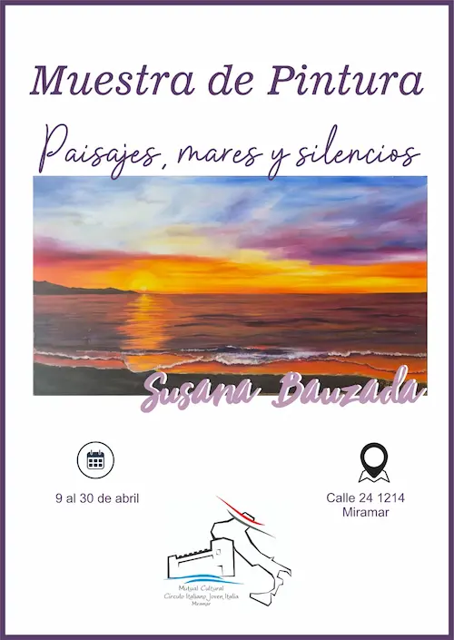 Afiche de Paisajes, Mares y Silencios